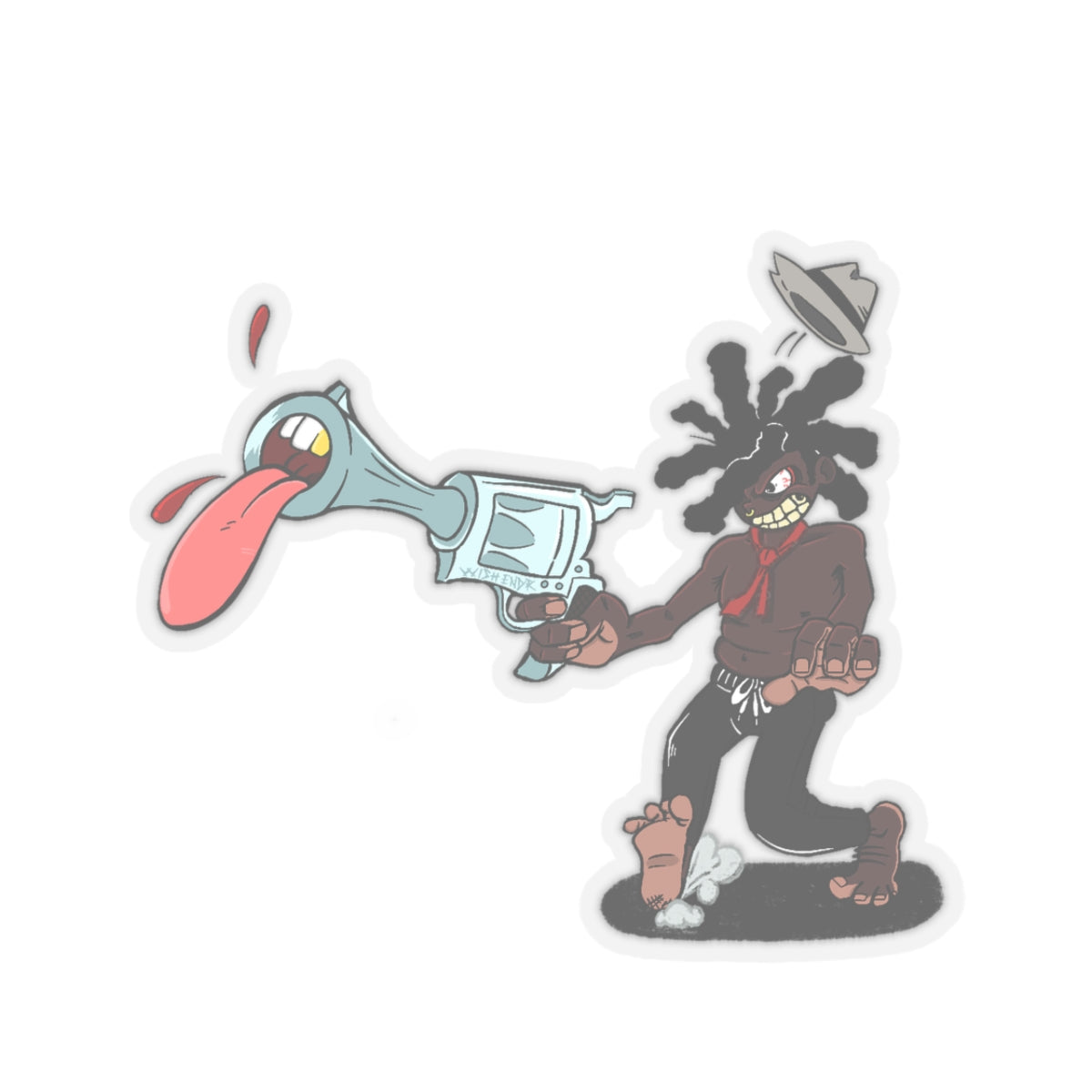 Critical Cowboy Sticker