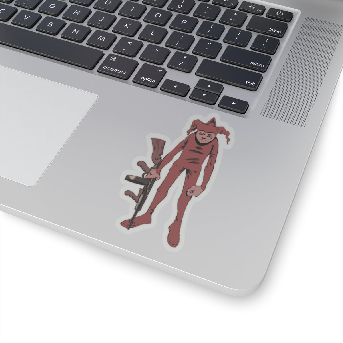 Hanging-Fool Sticker