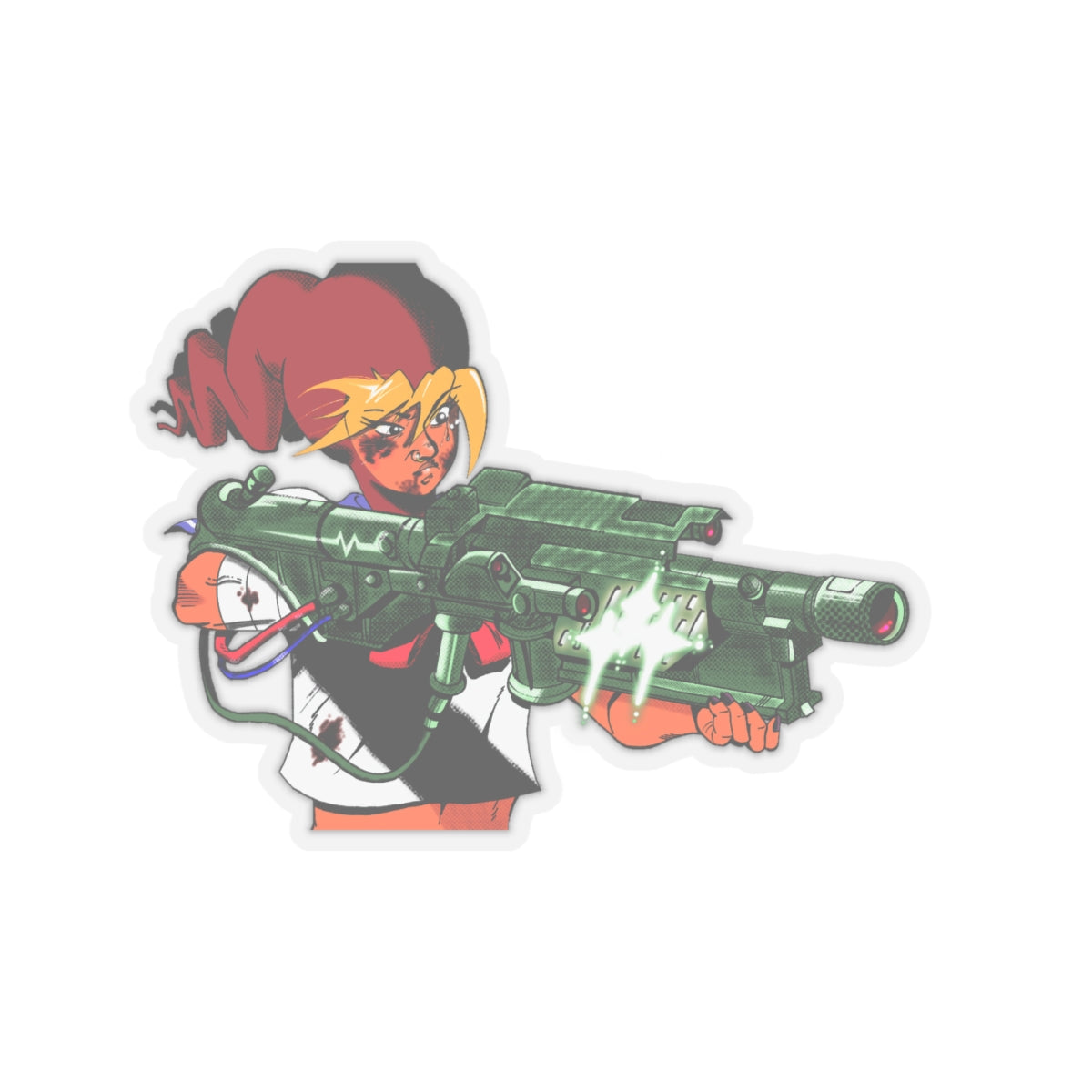Machine-Girl Sticker