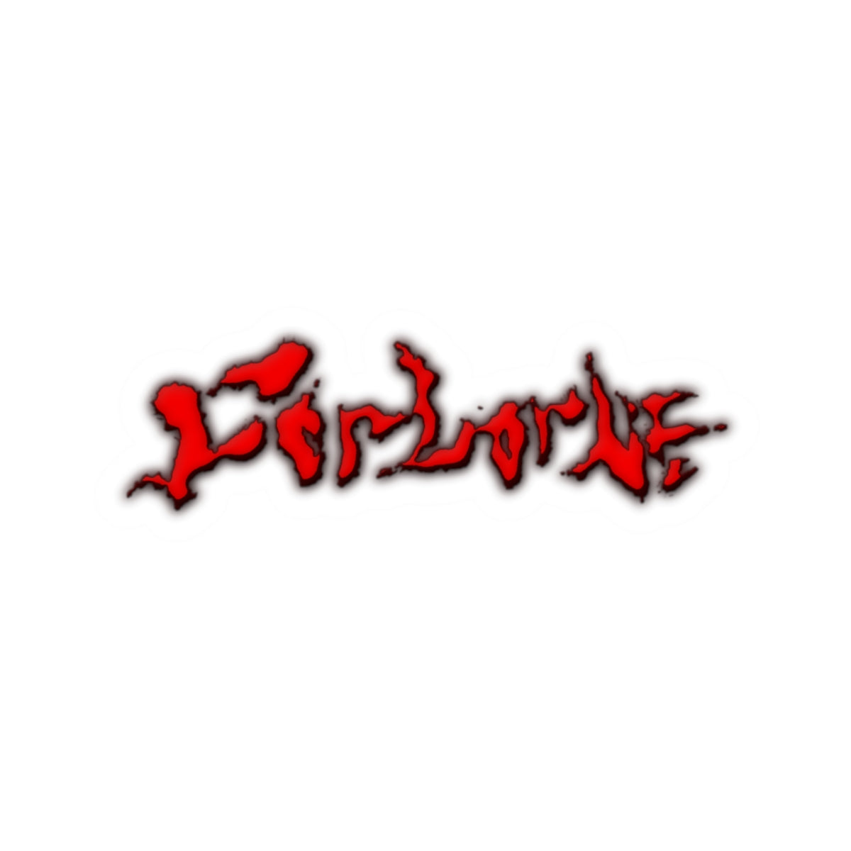 FORLORNE® Bloodstained Logo Sticker