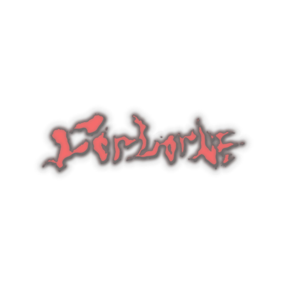 FORLORNE® Bloodstained Logo Sticker
